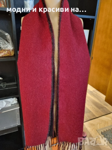 Шал Peruvian Connection от бейби алпака с две лица, снимка 10 - Шалове - 52167258