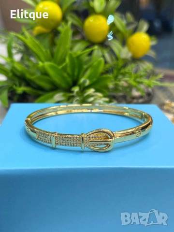 гривна от висококачествена стомана hermes Gucci cartier , снимка 3 - Гривни - 53287675