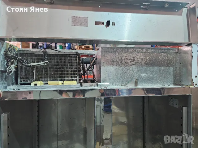 Неръждаем двукрилен хладилник - минусов, снимка 3 - Обзавеждане на кухня - 48453121