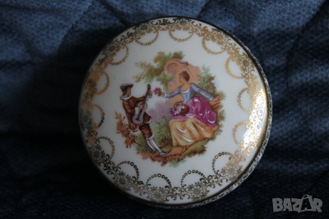 купа порцелан limoges, снимка 4 - Антикварни и старинни предмети - 42882113