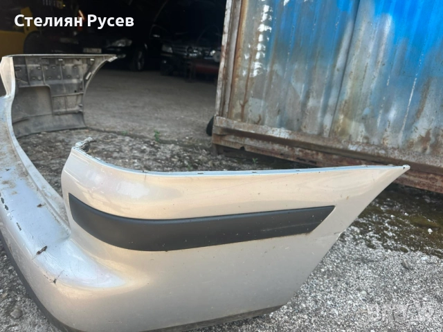 задна броня за VW Sharan 2.8i 204кс VR6 2002г - цена 40 лв или 20,45 евро само за бронята с забележк, снимка 2 - Части - 51975894