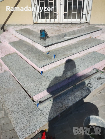 Аз извършвам Гранит гранитогрес Тех камък фаянс теракота бани стъпала и д-р , снимка 3 - Ремонти на къщи - 54054480