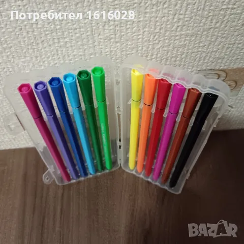 Комплект от 12 броя фулмастери. , снимка 9 - Ученически пособия, канцеларски материали - 49734135