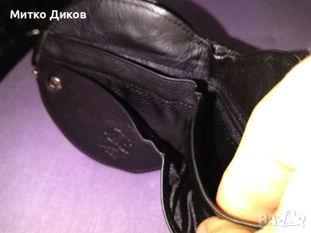 Арт женско портмоне ново 110х104мм естествена кожа, снимка 6 - Портфейли, портмонета - 51666749