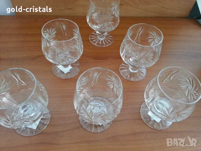 кристални чаши , снимка 9 - Антикварни и старинни предмети - 29364094