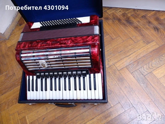 Куфар за акордеон Велтмайстер 96 баса, снимка 6 - Акордеони - 51758045