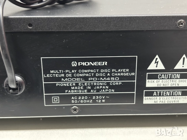 CD чейнджър плейър Pioneer PD-M450 6 диска, снимка 9 - CD дискове - 52456063