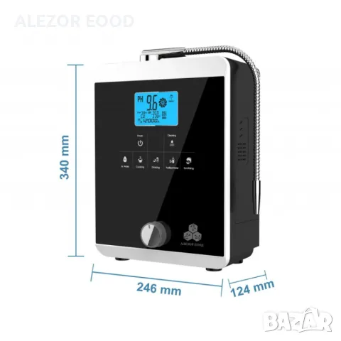 Машина за йонизирана водородна вода с 11 плочи, ORP до -800mV, 4058, снимка 5 - Друго търговско оборудване - 47516921