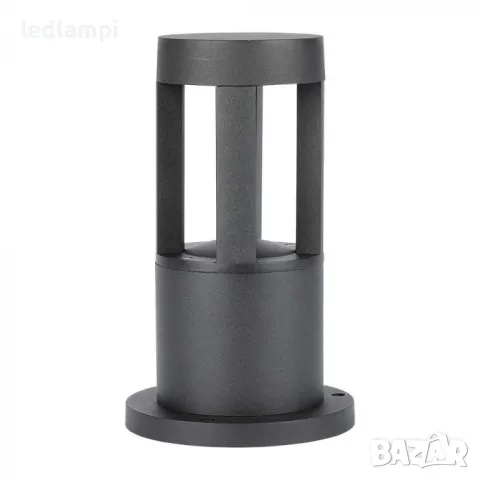 LED Градинско тяло 10W IP65 25cm черно