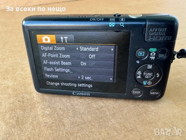 Цифров фотоапарат CANON IXUS 130 , 14.1mp, снимка 14 - Фотоапарати - 52439594