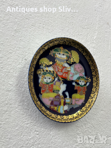 Колекционерска порцеланова чиния Roshenthal. №5187, снимка 2 - Колекции - 44730330