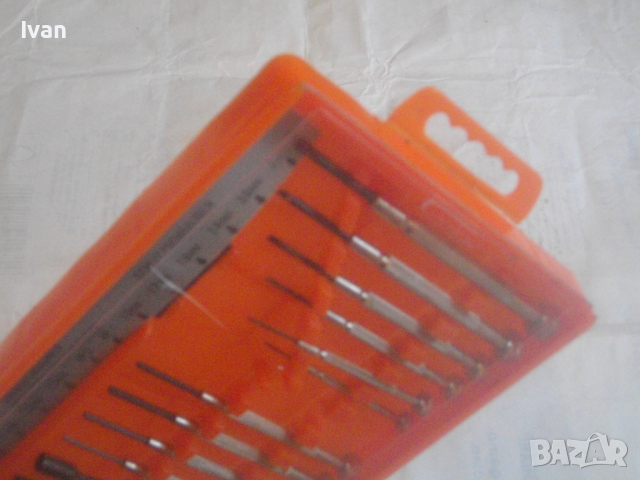 Нов Немски Комплект Ръчни Специализирани Микро/Мини Отвертки 21 бр. за Микроелектроника, снимка 15 - Отвертки - 44650654