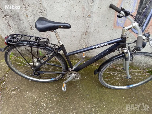 28 цола алуминиев велосипед с 21 скорости усилени капли амортисьори предни като нов , снимка 4 - Велосипеди - 50344522