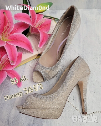Огромно разнообразие от дамски обувки номер 39  на цени от 10 лв., снимка 3 - Дамски обувки на ток - 49264348