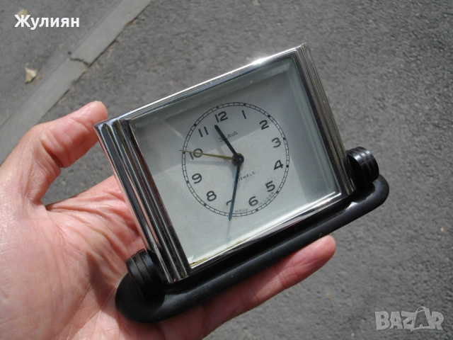 КОЛЕКЦИОНЕРСКИ БУДИЛНИК СЛАВА SLAVA , снимка 3 - Антикварни и старинни предмети - 51845065