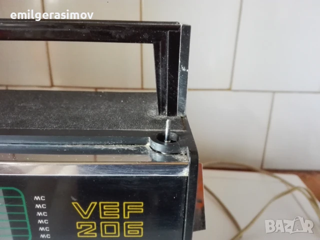 Радио , транзистор VEF 206 , Doccia и радио часовник. , снимка 6 - Радиокасетофони, транзистори - 50492158