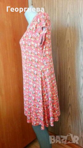 Пъстроцветна рокля от трико🍀👗M/L,L,XL🍀👗арт.464, снимка 4 - Рокли - 29838899