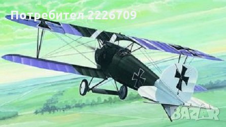 Сглобяеми модели - самолет Albatros D III, снимка 1 - Колекции - 31079387