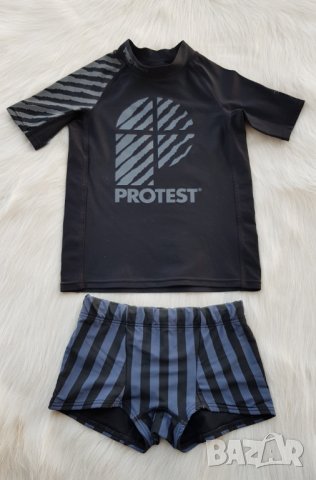 Бански и нова плажна блуза 5-6 години, снимка 1