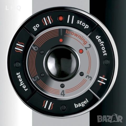 Тостер Casa Bugatti Volo за 2 филийки хляб , снимка 2 - Тостери - 52824244