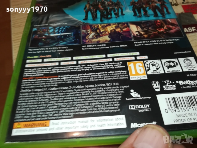 XBOX 360 GAME BRINK 0610252330, снимка 13 - Игри за Xbox - 51968500