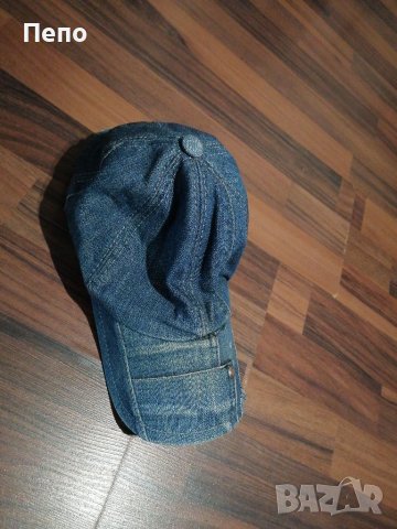 Дънкова шапка , снимка 4 - Шапки - 40775347