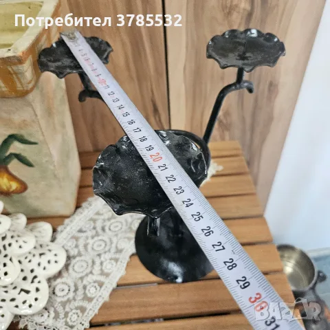 Свещник Свещник , снимка 4 - Декорация за дома - 56123915