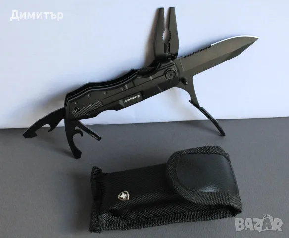 Мултифункционален швейцарски джобен нож - нов, снимка 2 - Ножове - 55970673
