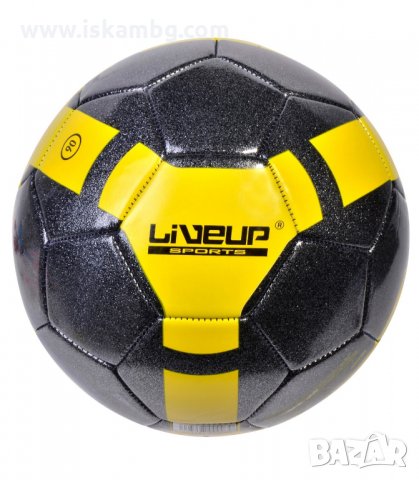 ФУТБОЛНА ТОПКА ЖЪЛТО ЧЕРНО LIVEUP NO.5 - код 1133812