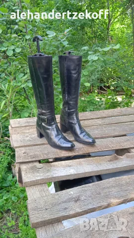 Дамски ботуши от естествена кожа Veronella, снимка 5 - Дамски ботуши - 47480835