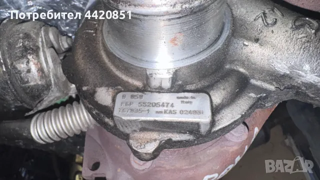 Турбо компресор за Fiat Croma 2009  - FGP 55205474 / 767835-1, снимка 2 - Части - 50084676
