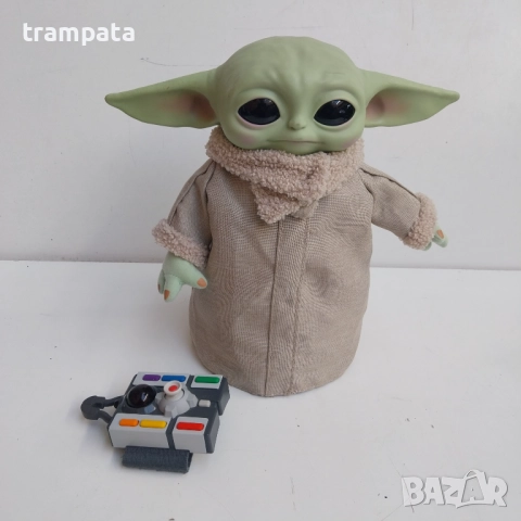 НАЙ ДОБРАТА ОФЕРТА Подвижна играчка Mandalorian The Child Baby Yoda