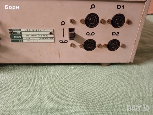 PHILIPS LBD-8120 Усилвател със смесител, снимка 8 - Ресийвъри, усилватели, смесителни пултове - 35202462