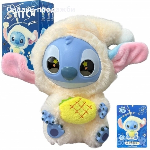 Сладка изненада с Miniso Stitch в пижама – колекционерска фигурка 15 см, снимка 6 - Плюшени играчки - 51024886