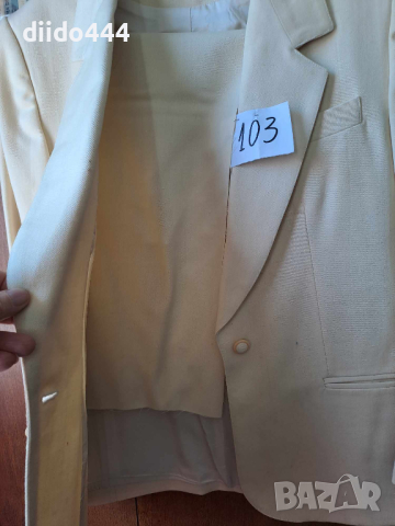 Бял дамски костюм № 103, снимка 6 - Костюми - 44530463