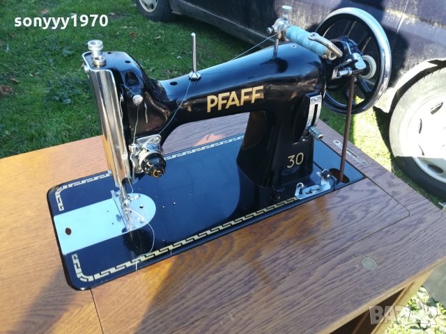 PFAFF-GERMANY-АНТИКА В СВЕЖ ВИД 0112211833, снимка 10 - Антикварни и старинни предмети - 34995983
