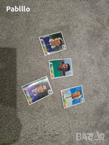 панини стикери от световното първенство по футбол 1998