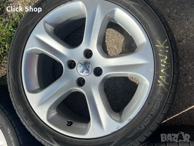 Пежо Ситроен Джанти Лети 4х108 18 цола, снимка 2 - Гуми и джанти - 47441928