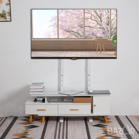 Стойка за телевизор U-700A-WT, снимка 6 - Стойки, 3D очила, аксесоари - 42837823