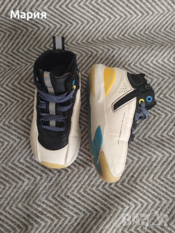 Zara кожени обувки номер 23, снимка 6 - Детски боти и ботуши - 52295115