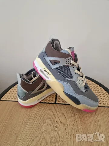 Лимитиран модел NIKE JORDAN RETRO 4 & OFF WHITE , номер 41 ви, снимка 6 - Маратонки - 56241887