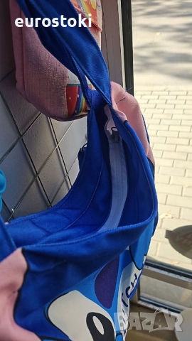 Пазарска чанта през рамо от Дисний Лило и Стич,  чанта за съхранение на учебници с анимационен Стич, снимка 3 - Раници - 52436986