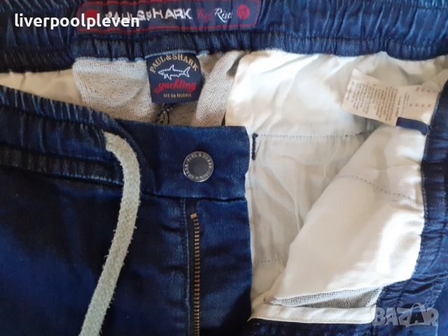 👉Paul&Shark Original W-34 стреч, снимка 4 - Къси панталони - 54011898