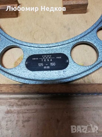 Микрометър Теса , снимка 4 - Други машини и части - 30613616