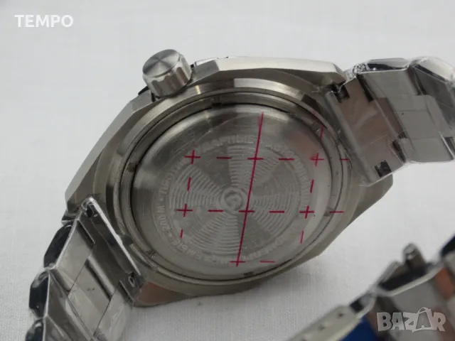 ВОСТОК КОМАНДИРСКИЕ АВТОМАТИЧЕН-24 часа  ref: 650546, снимка 16 - Мъжки - 41785034