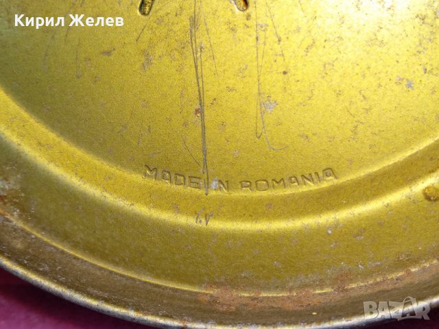 ARADORA MADE IN ROMANIA Стар РУМЪНСКИ КОЛЕКЦИОНЕРСКИ МЕХАНИЧЕН ВИНТИДЖ БУДИЛНИК АРАДОРА 43676, снимка 12 - Антикварни и старинни предмети - 44466016