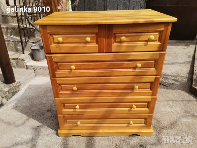 Дървен скрин