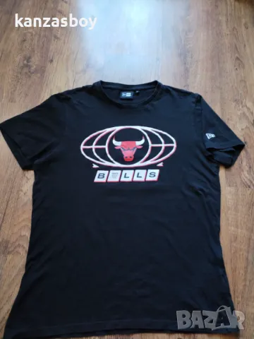 New Era Chicago Bulls - страхотна мъжка тениска L, снимка 4 - Тениски - 49576385