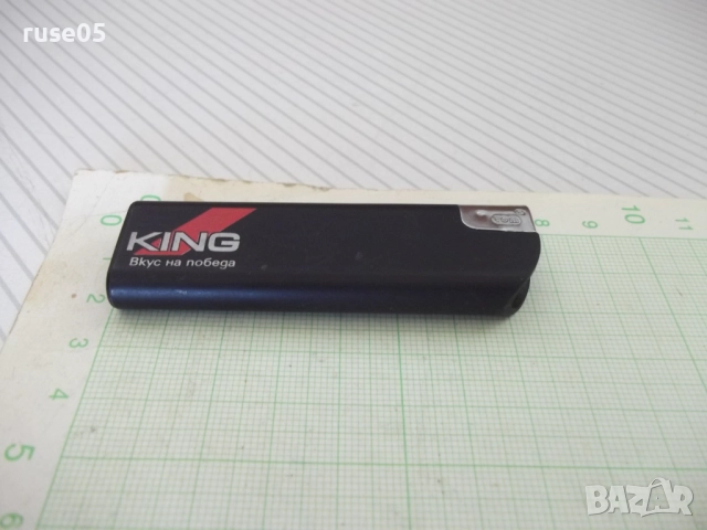 Запалка "KING" газова пиезокристална с мек пламък работеща, снимка 9 - Колекции - 51839752