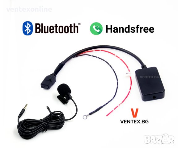 Bluetooth за BMW E46 след 2002 AUX-IN блутут бмв е46 радио Buisness CD с WEFA Микрофон, снимка 1